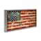 Stupell Industries Patriotic Collaged Flag Floater Framed Art